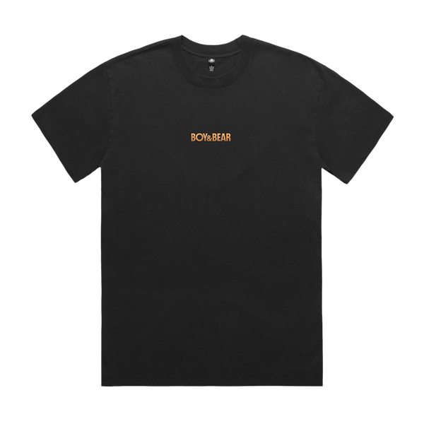 Boy and Bear Embroidery Tee (Faded Black)