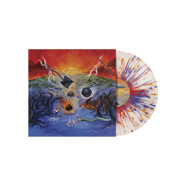 The Path To Righteousness 12" Vinyl (Clear with Red, Blue, Orange Splatter)
