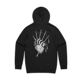 Heart Pipes Hood (Black)