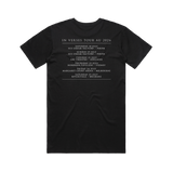 IN VERSES AU Tour Tee (Black)