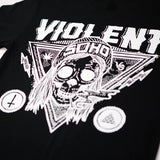 Blazin' Skull Tee (Black) (406188531)