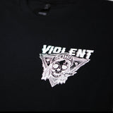 Blazin' Skull Tee (Black) (406188531)