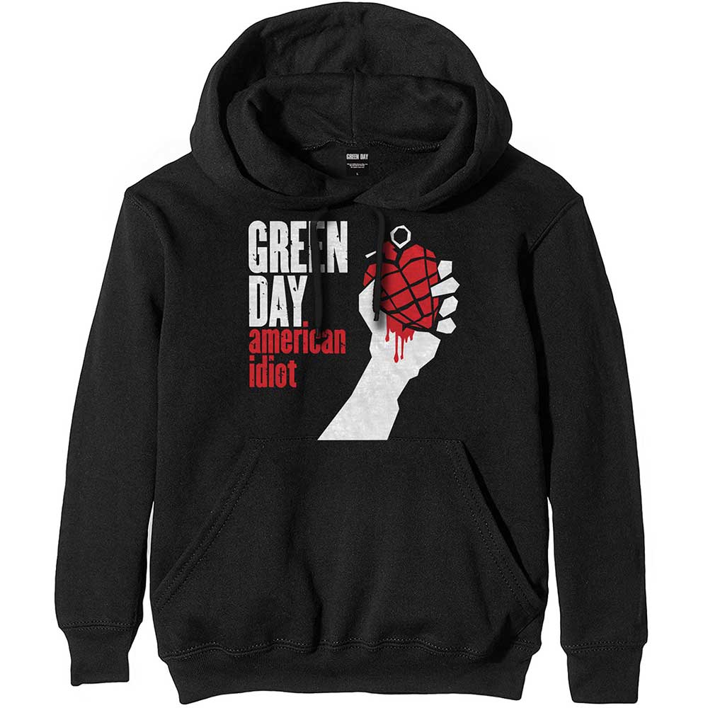 Green Day - Unisex Longview Doodle Pullover Hoodie