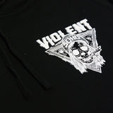Violent Soho merch Blazin' Skull Hoody (Black) (769492035)
