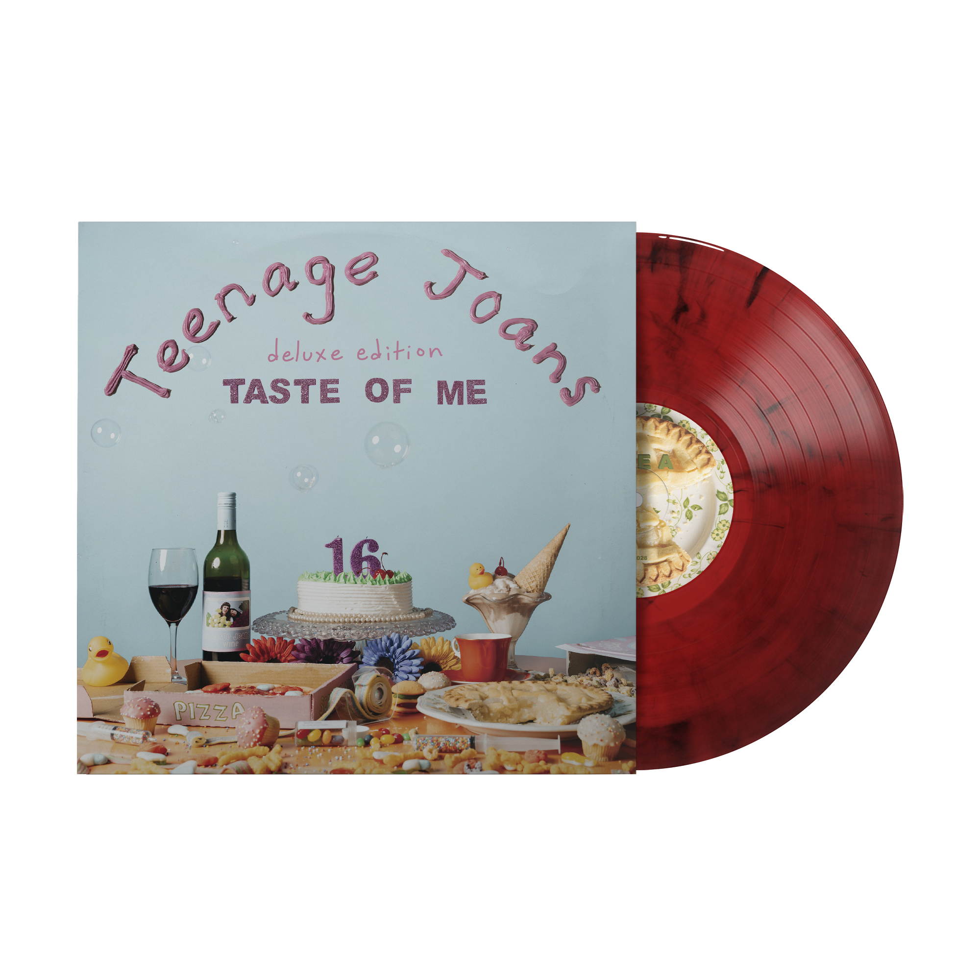 Teenage Joans - Taste Of Me (Red & Black Marble) 24Hundred