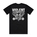 Blazin' Skull Tee (Black)