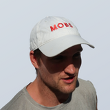 MOBS Logo Dad Hat (White)
