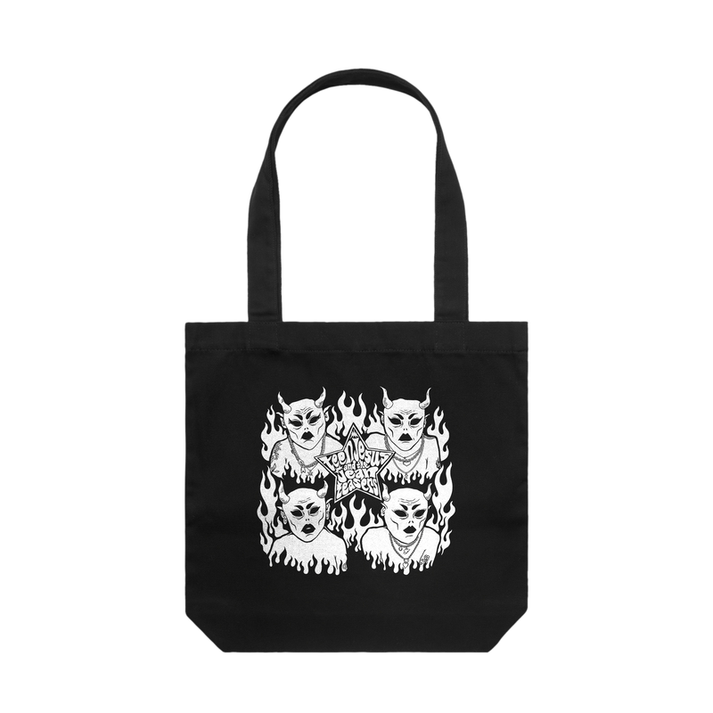 Devil Tote Bag (Black)