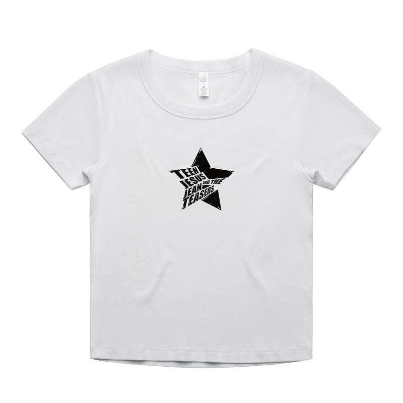 Star Logo Baby Tee (White)