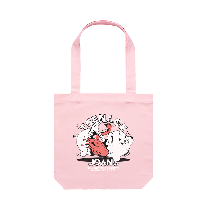 Piggy Tote Bag (Pink)