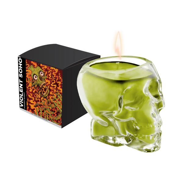 Hungry Ghost Anniversary Skull Candle + Album Digital Download