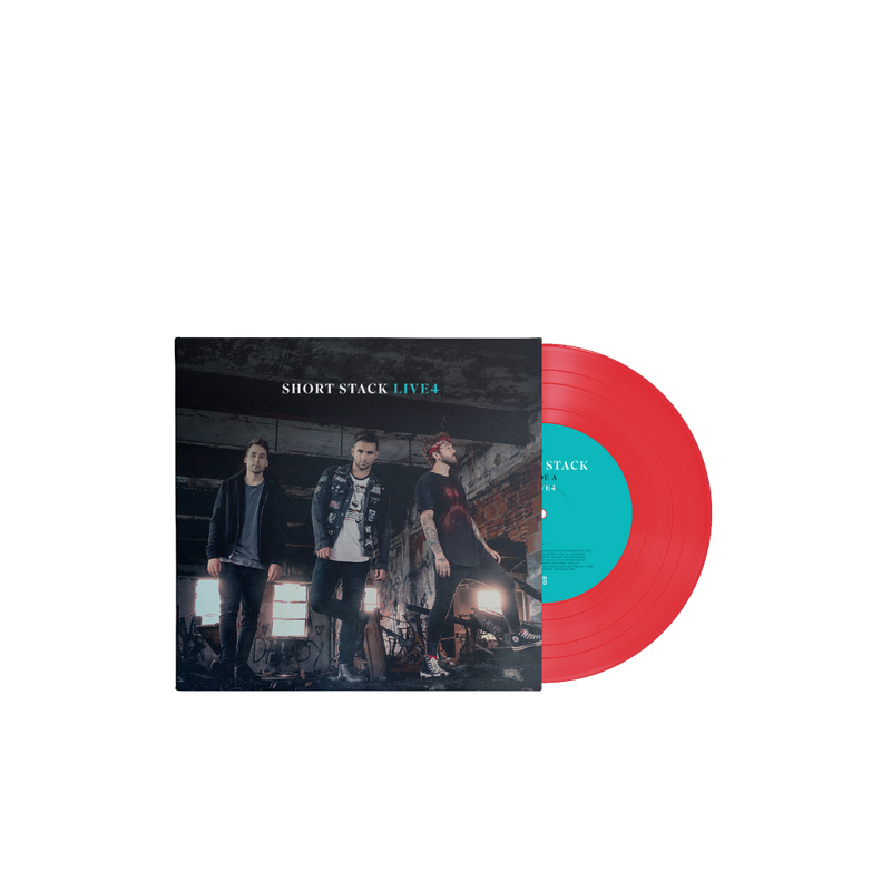 Stack Is The New Black 12" Vinyl (Pink/Black Smash) with FREE Live4 7" Vinyl (Recycled Red)