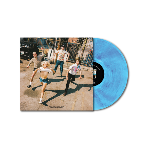 Amyl and the Sniffers / Cartoon Darkness 12" Vinyl (Drowning In It Edition: Blue Marble)