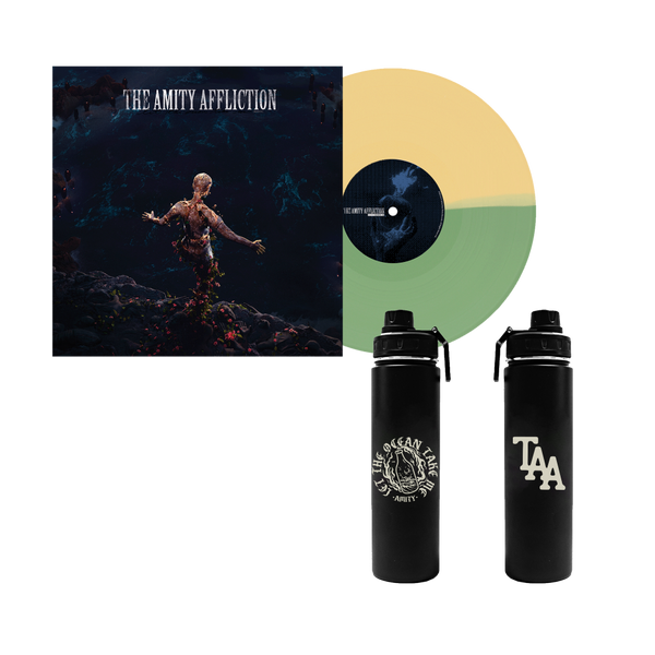 Let the Ocean Take Me 12" Vinyl (Half Green/Half Gold)  (Redux) Accessories Merch Bundle