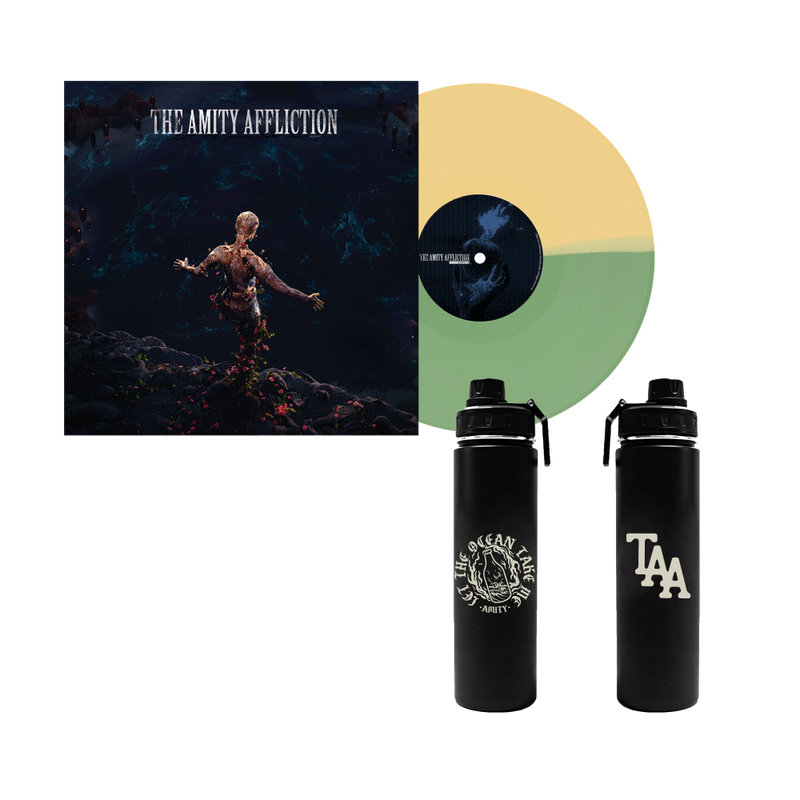 Let the Ocean Take Me 12" Vinyl (Half Green/Half Gold)  (Redux) Accessories Merch Bundle