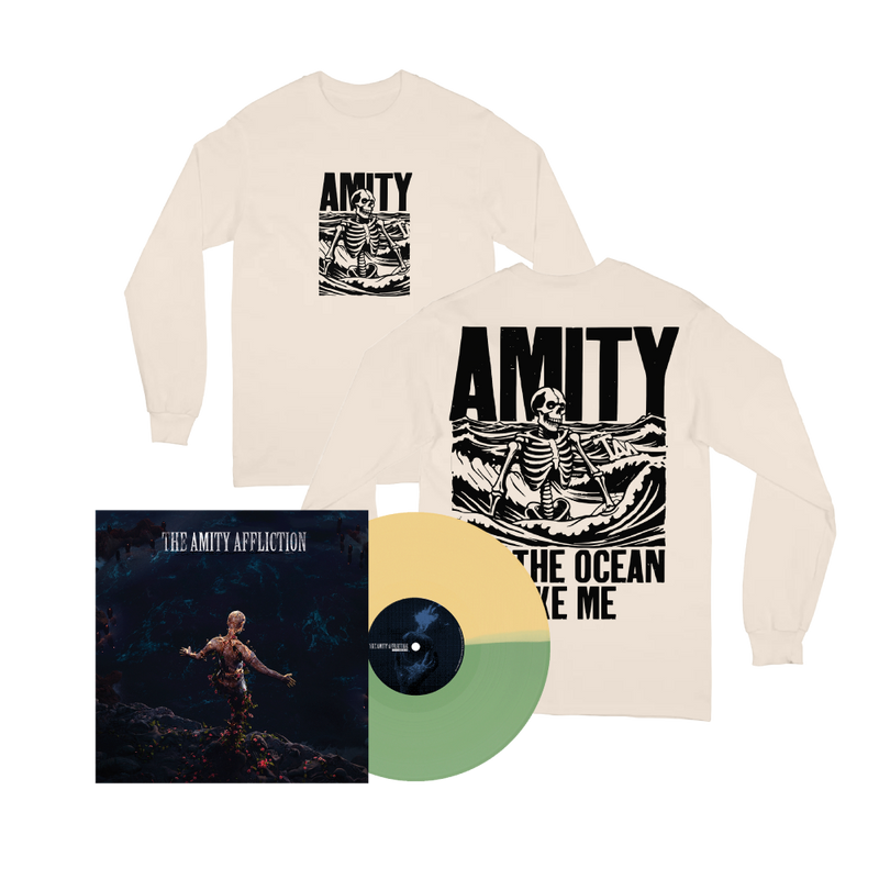 Let the Ocean Take Me 12" Vinyl (Half Green/Half Gold) (Redux) Apparel Merch Bundle