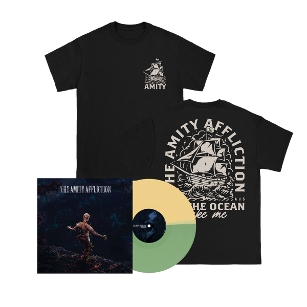 Let the Ocean Take Me 12" Vinyl (Half Green/Half Gold) (Redux) Apparel Merch Bundle Pre-Order