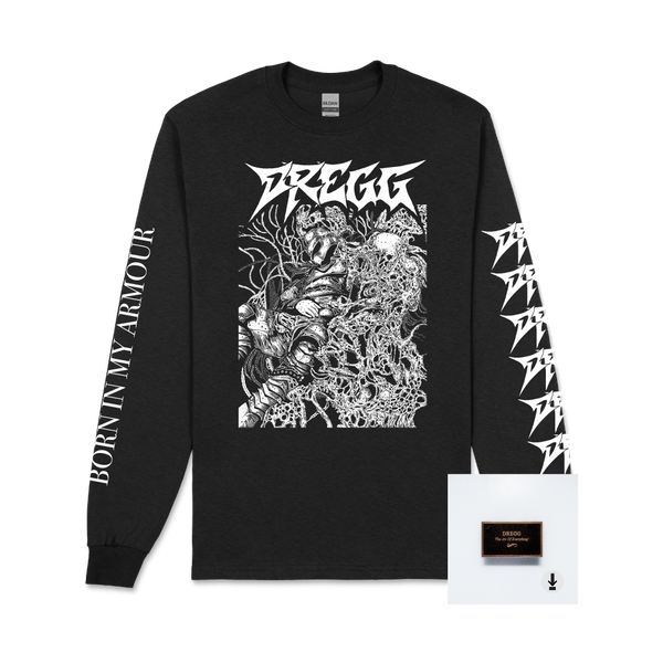 Born In My Armour Longsleeve (Black) & Digital Download PRE-ORDER