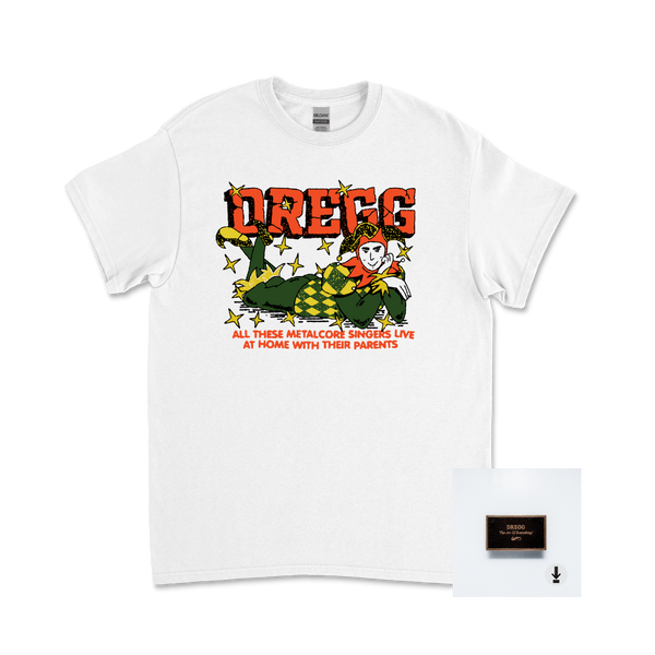 Butterscotch Biscuits Tee (White) & Digital Download PRE-ORDER