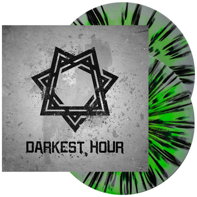 Darkest Hour 12" Vinyl (Silver + Neon Green Side A/B w/ Black Splatter)