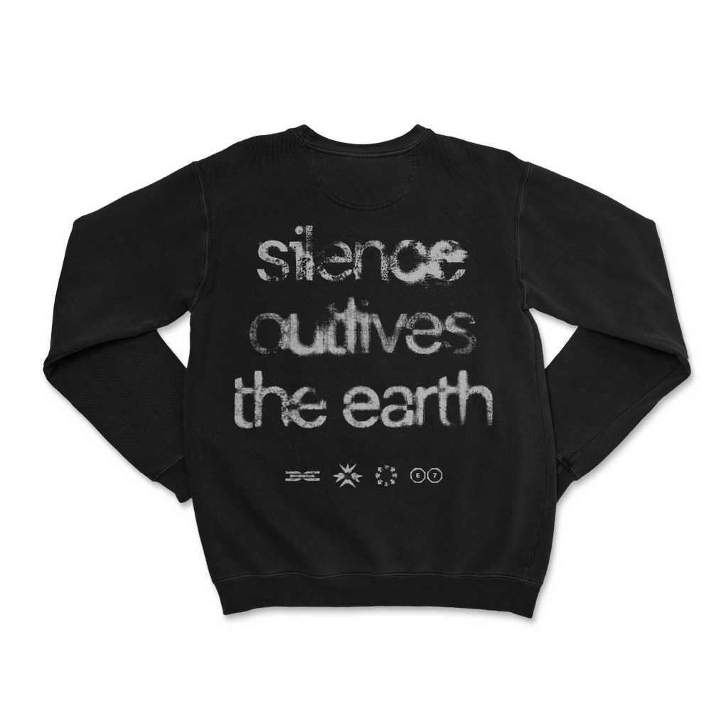 silence outlives the earth 12” Vinyl (Green & Clear Marble