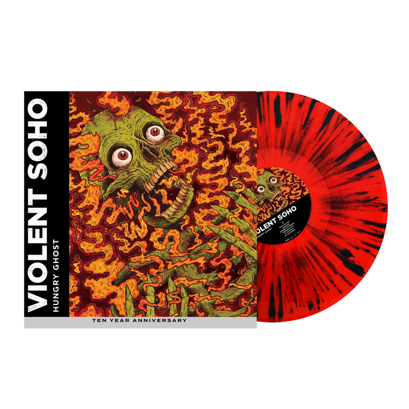 Hungry Ghost 10th Anniversary LP (Blood Red w Black Splatter)