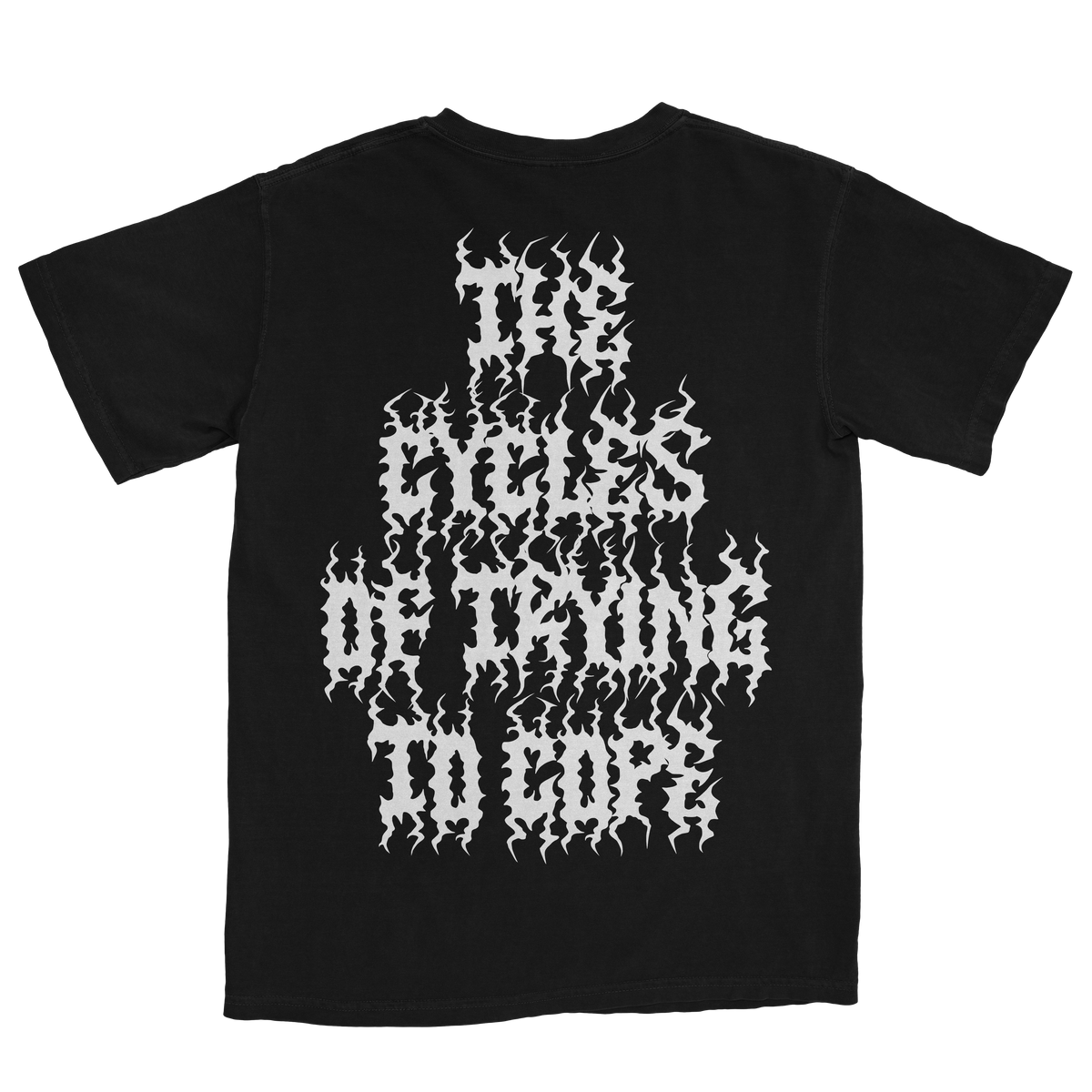 Like Moths To Flames / Overgrown T-Shirt (Charcoal) – 24Hundred