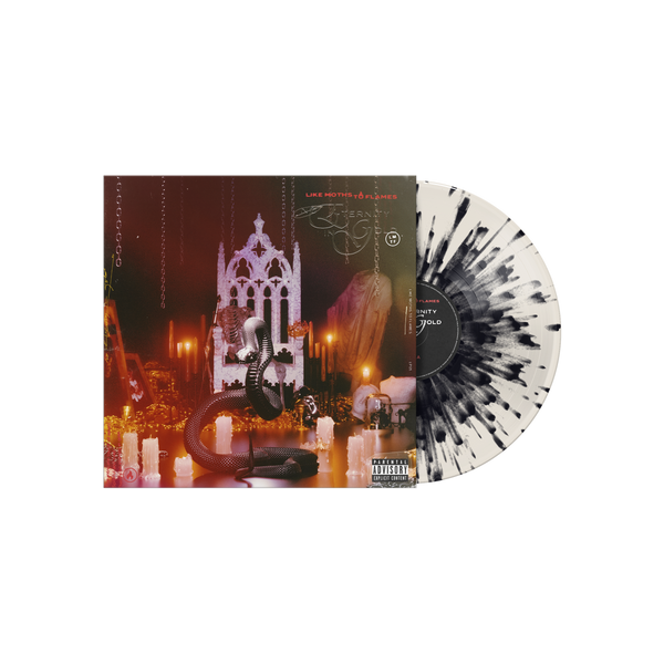 No Eternity In Gold 12" Vinyl (Clear with Black Splatter)