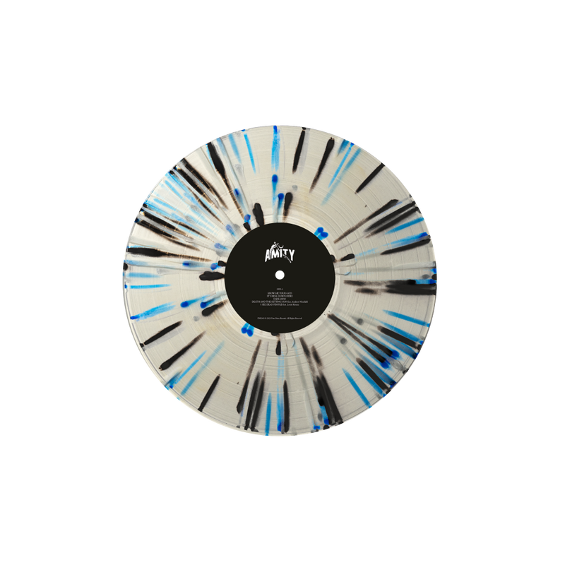 Not Without My Ghosts 12" Vinyl (Clear w/ Heavy Blue & Black Splatter)