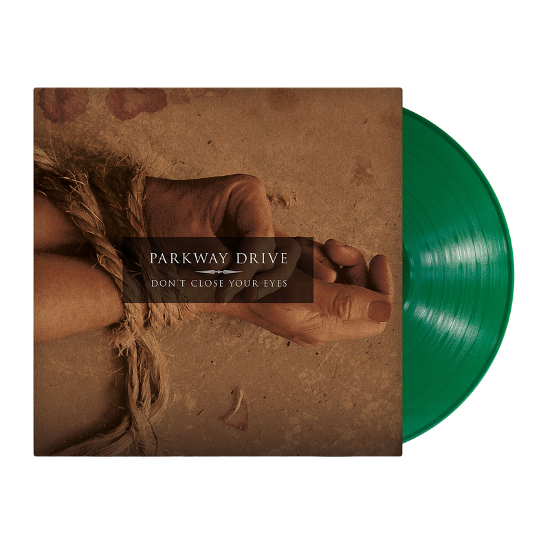 Don't Close Your Eyes 12" Vinyl (Opaque Green)