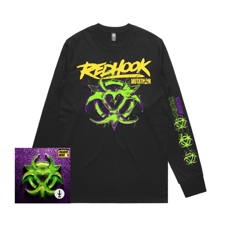 Mutation Longsleeve (Black) & Digital Download PRE-ORDER