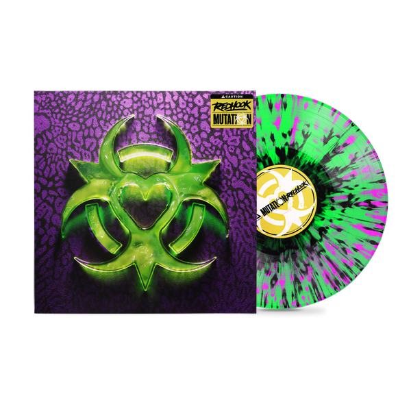 Mutation 12" Vinyl (Neon Green w/ Black & Hot Pink Splatter) PRE-ORDER