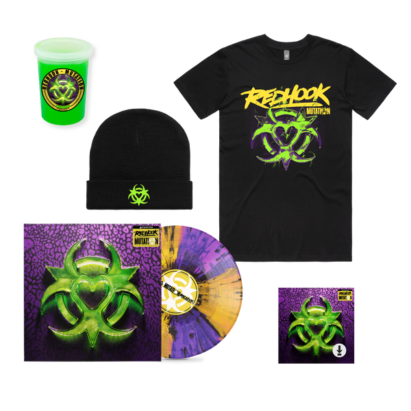 Mutation T- Shirt, Digital Download, Slime, Beanie & Vinyl Bundle ***PRE-ORDER***