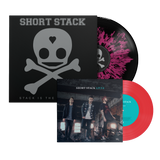 Stack Is The New Black 12" Vinyl (Pink/Black Smash) with FREE Live4 7" Vinyl (Recycled Red)