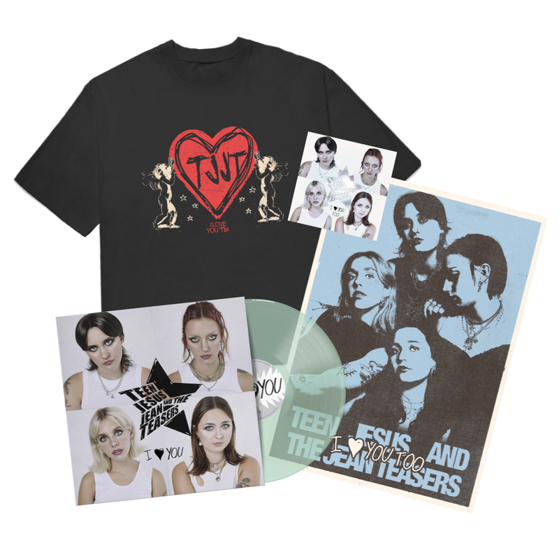 I Love You Coke Bottle Clear Vinyl Bundle