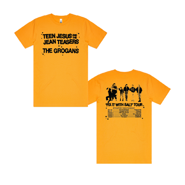 The Grogans & TJJT Tour Tee Gold