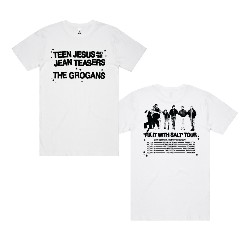 TJJT & The Grogans Tour Tee White