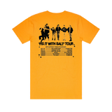 TJJT & The Grogans Tour Tee Gold