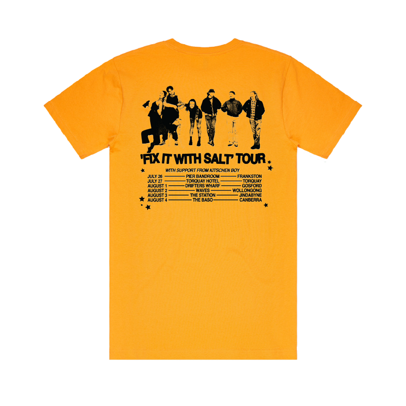 TJJT & The Grogans Tour Tee Gold