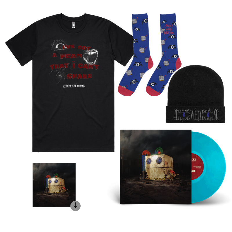 Those Who Dream / Fear T-Shirt, Digital Download, Socks, Beanie & Vinyl Bundle