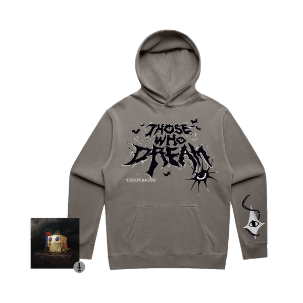 Those Who Dream / Those Who Dream Faded Grey Hoodie + Digital Download ***PRE-ORDER***