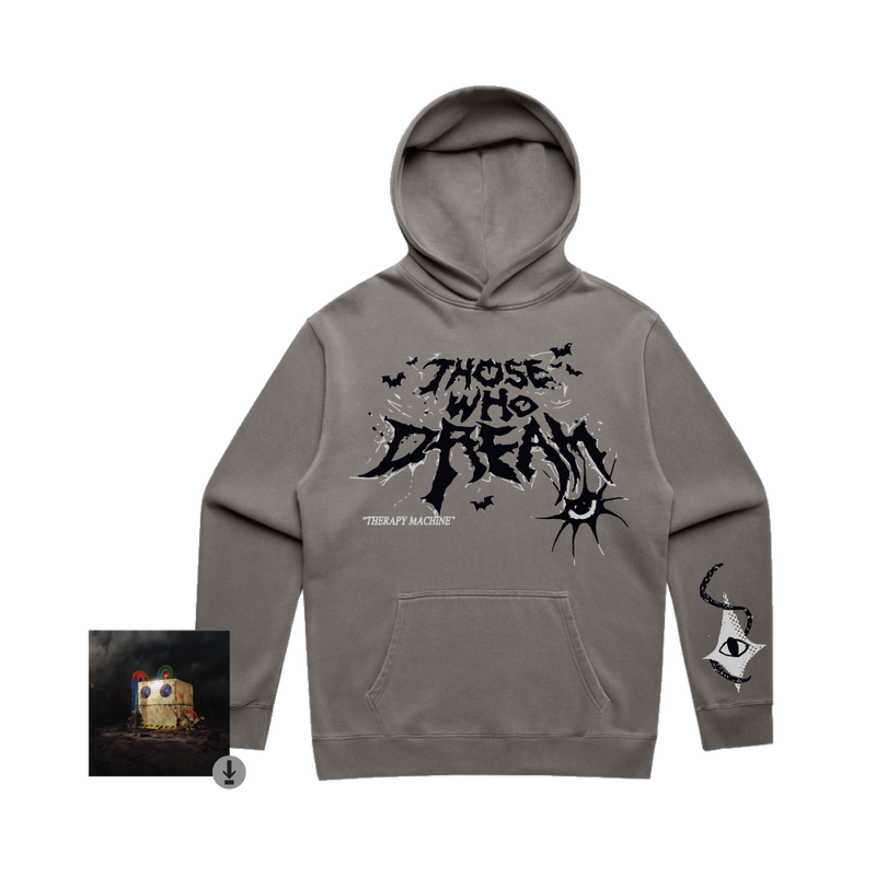 Those Who Dream / Those Who Dream Faded Grey Hoodie + Digital Download ***PRE-ORDER***