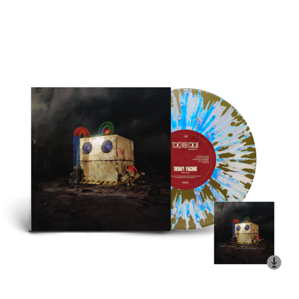 Those Who Dream / Therapy Machine EP Teal and Gold Splatter Vinyl ***PRE-ORDER***