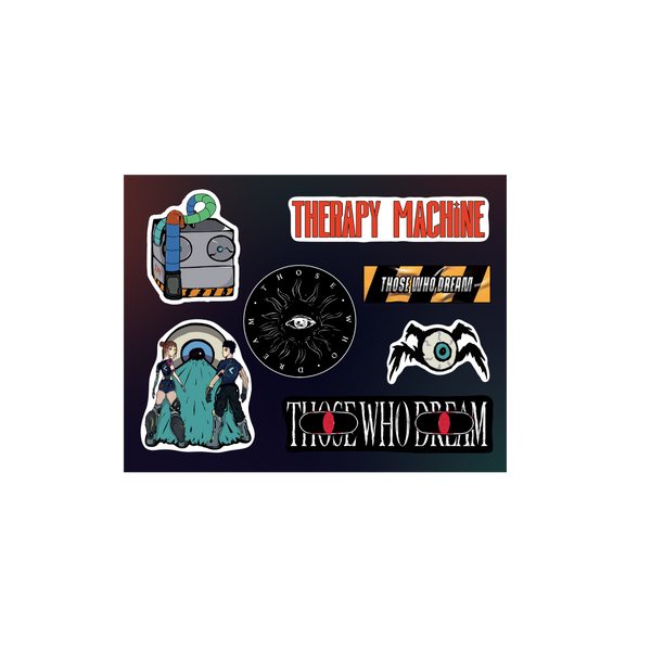 Those Who Dream / Therapy Machine Sticker Sheet