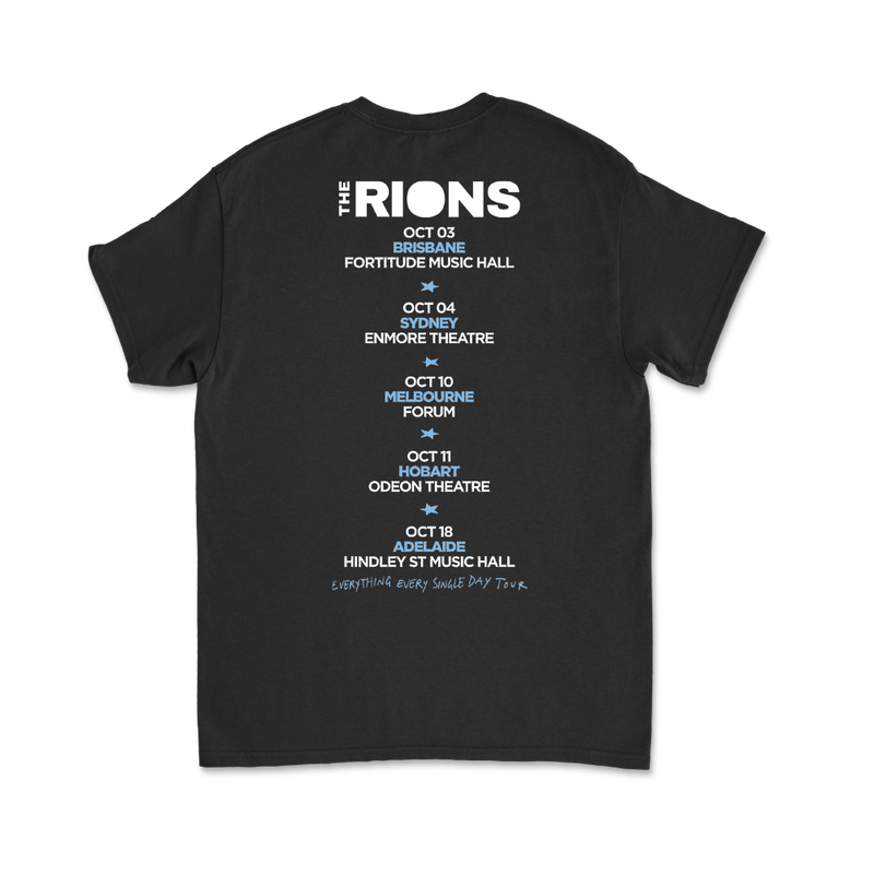 AUS Tour 2025 Tee (Black)