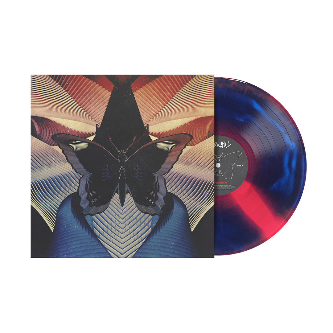 Butterfly 12” Vinyl (Transparent Blue & Red Smash) – 24Hundred