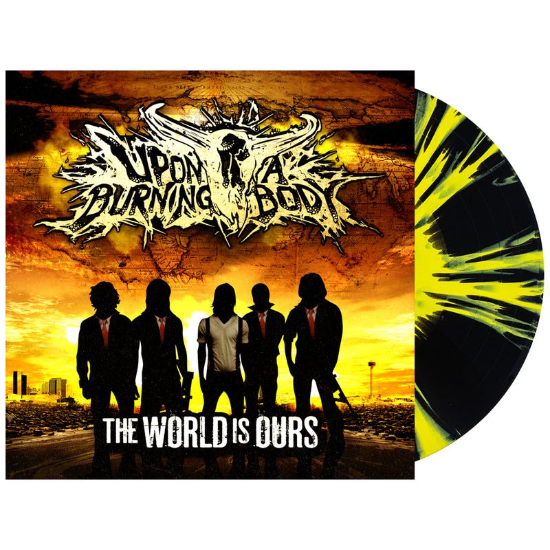 The World Is Ours (Canary Yellow + Black Cornetto w/ Black Splatter)