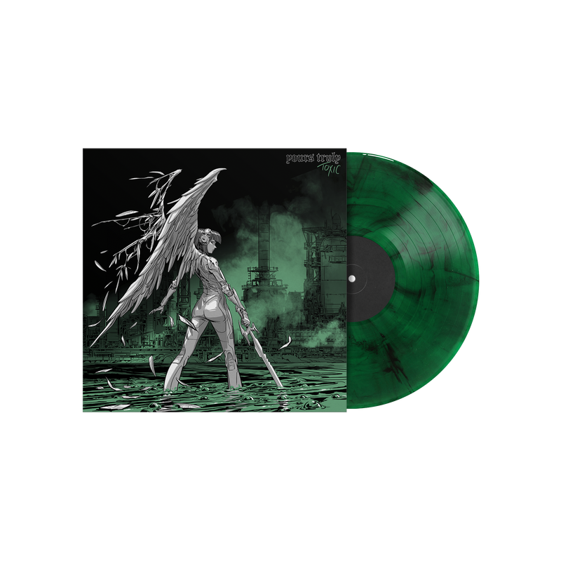 Toxic 12” Vinyl (Black & Transparent Green Marble)