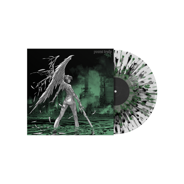 TOXIC 12” Vinyl (Ultra Clear w/ Black, Green & Gray Splatter) PRE-ORDER