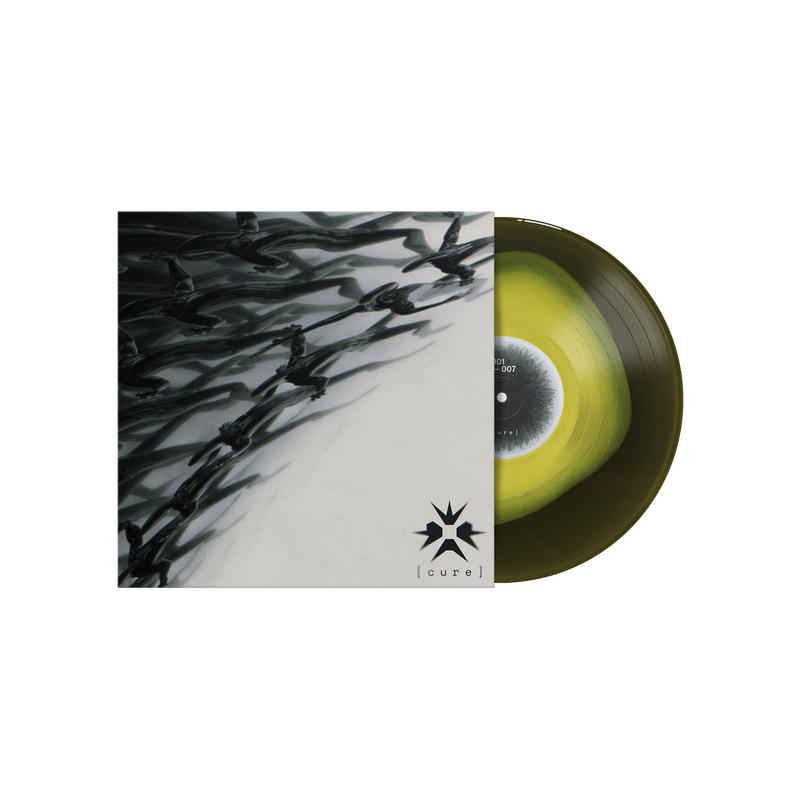 Cure 12” Vinyl  Exclusive (Transparent Black & Yellow)